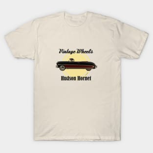 Vintage Wheels - Hudson Hornet Convertible T-Shirt